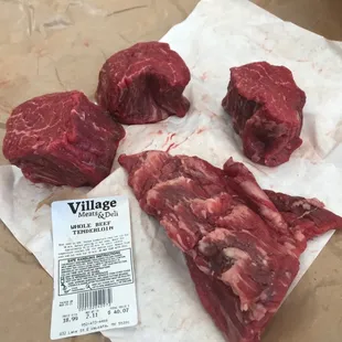 The four 8oz filets!