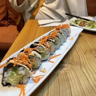 Ziggy roll (a little too saucy but delicious ingredients)