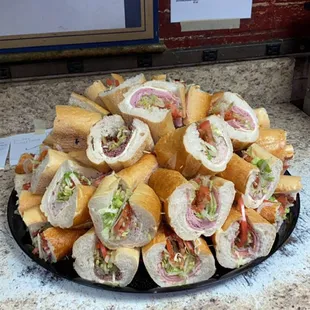 simple hoagie tray!