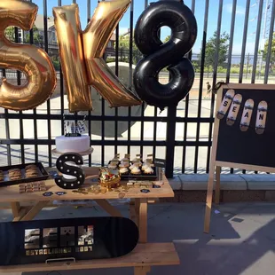 Thanks for the balloons!