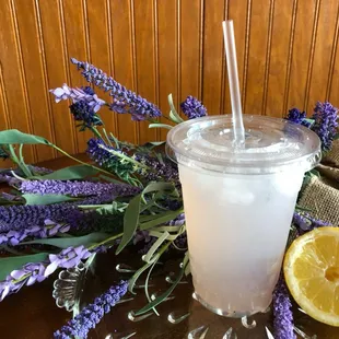 Lavender Lemonade is our twist on a summer time classic.  Stop in soon to get Perked Up with this cold and refreshing beverage.