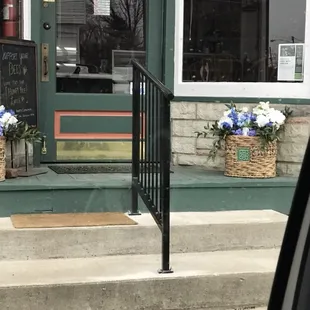 We now have a handrail!