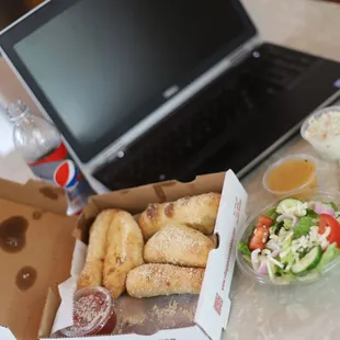 Working from home lunch.