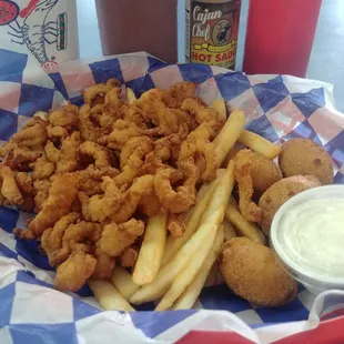 Fried clam basket