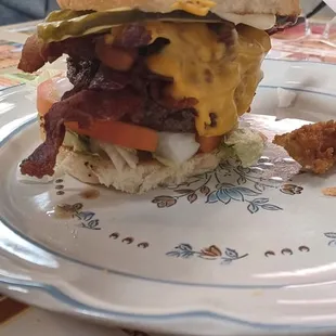 burgers, food