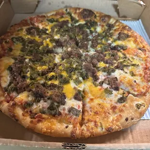 Cheeseburger Pizza