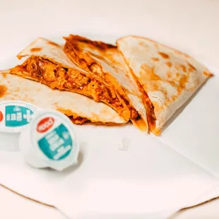 Quesadillas are here!! We have many kinds to choose from. The buffalo chicken is a crowd favorite. Come try it out!!