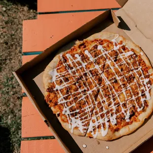 16&quot; BBQ BRISKET PIZZA