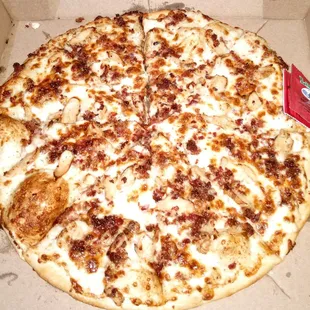 Chicken bacon ranch, Sept 2021 -- very good flavor, great value.