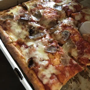 Sicilian pizza