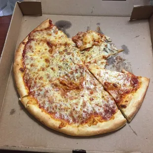 Mediocre pizza