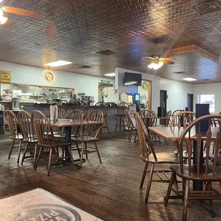 Front dining / kitchen bar area.