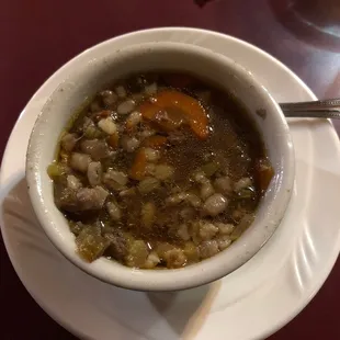 Beef Barley Soup.... YUM