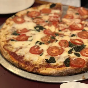 Margherita Pizza.  Tasty.