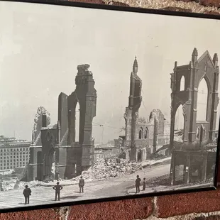 Photo after 1906 earthquake