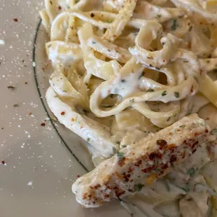 Fettuccine Alfredo with Chicken