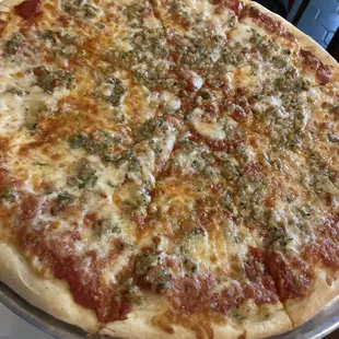 Clam Garlic Pizza