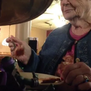 From when the Travelling Turtle visited and grabbed a slice.