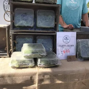 Crisp and delicious mixed lettuce from Farm 46.