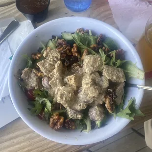 Chicken salad salad