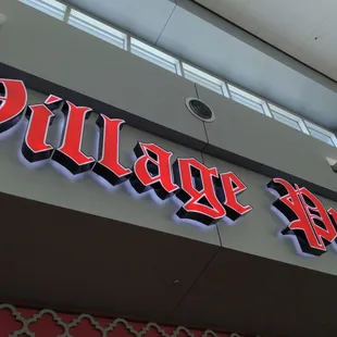 signage for the restaurant