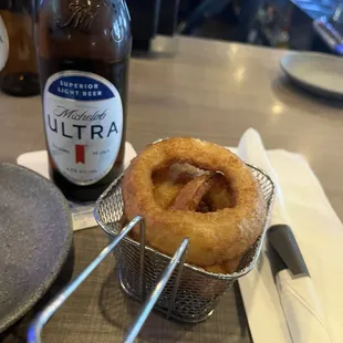 Beers and rings..., yum!