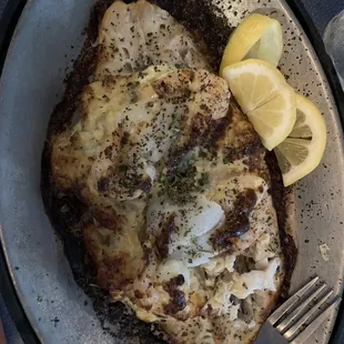 Stuffed rockfish special