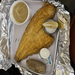 Fried Flounder