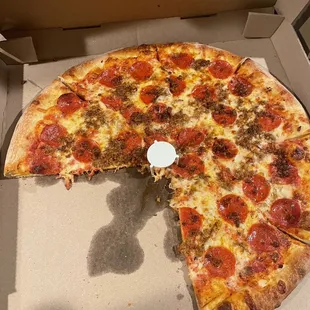 Large- Pepperoni Sausage