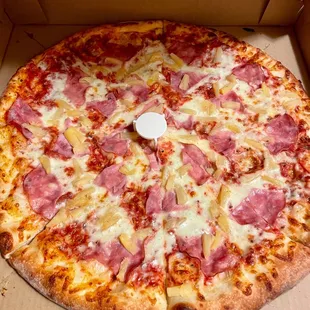 Pineapple and Ham Pizza