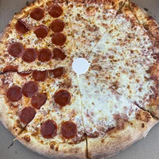Half Pep Half Cheese