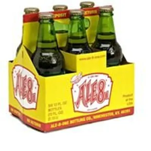 six bottles of aleo