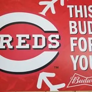this is a bud&apos;s for you sign