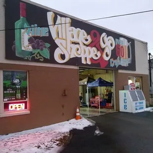 a wine shop