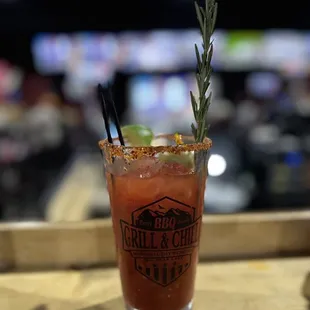 Bloody Mary with cucumber vodka