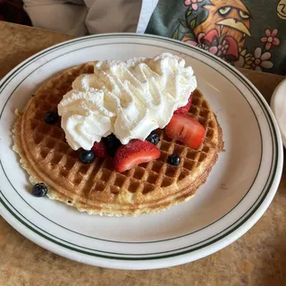 Fresh Berry Waffles