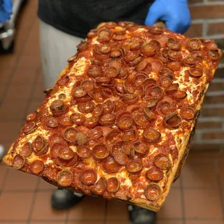 Pepperoni Square Pie Pizza