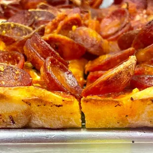 Pepperoni Square Pizza