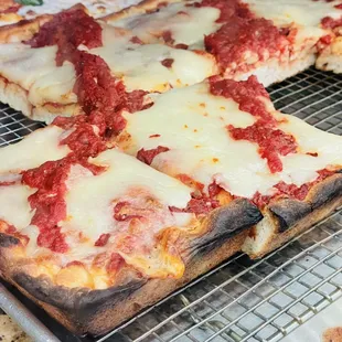Classic Sicilian Pizza (Cheese Square)