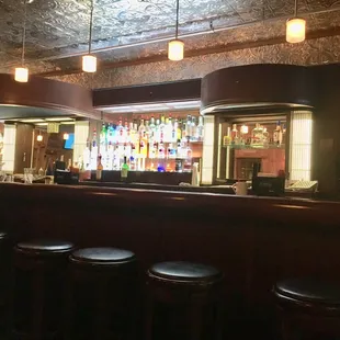 Downstairs bar