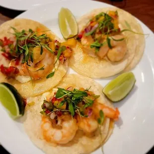 Shrimp tacos