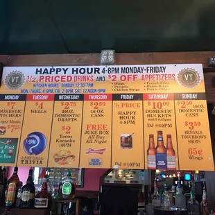 Up-to-date specials as of 4/1/2017