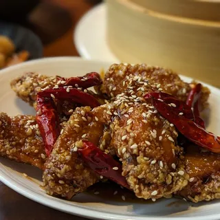 Dry Fried Chicken Wings