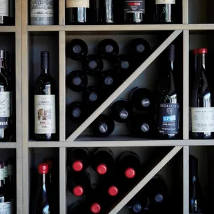 We offer over 100+ different wines for every wine drinker!