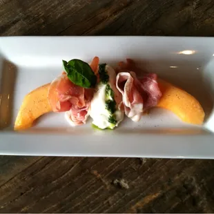 Melon, Prosciutto, Barrata Salad