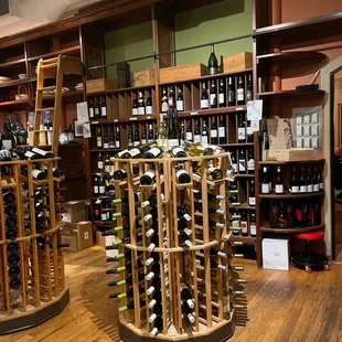 a wine store