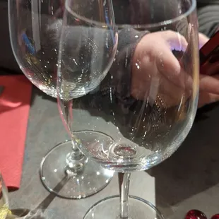 a person holding a wine glass