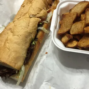 Pot Roast Po Boy
