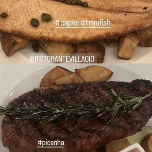 picanha top and rainbow Trout are so great