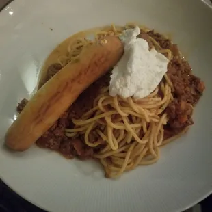 spaghetti bolognese